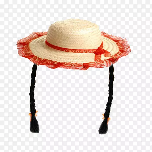 阿尔班海芬节朱莉娜太阳帽四角帽