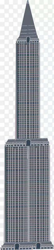 摩天大楼立面公司总部大楼-帝国大厦