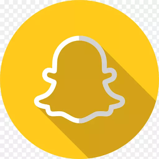 社交媒体电脑图标Snapchat-社交媒体