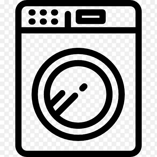 洗衣机，洗衣机，电脑图标，家用电器