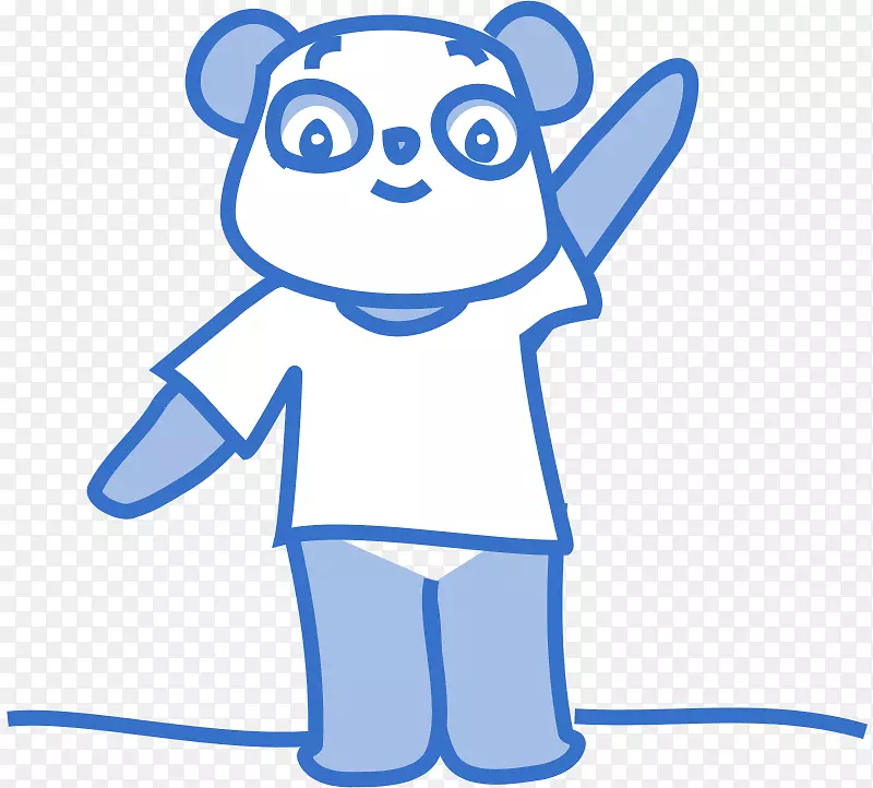 大熊猫熊卡通剪辑艺术熊