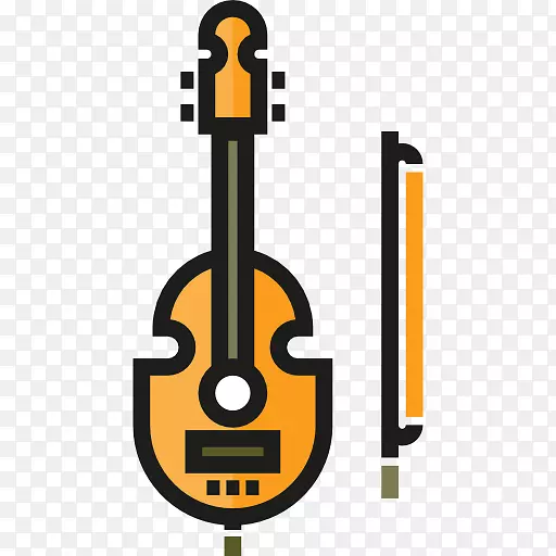 乐器小提琴剪贴画.乐器