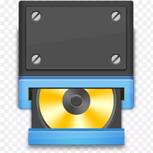 蓝光光盘cd-rom光盘计算机图标.计算机