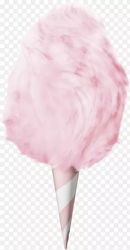 冰淇淋锥毛皮粉红色m-冰淇淋