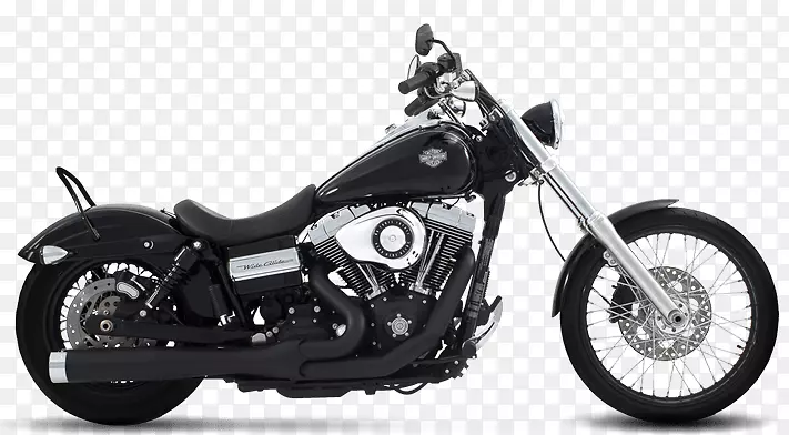排气系统哈雷-戴维森超级滑翔摩托车消声器-摩托车