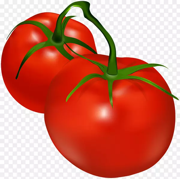 夏尔甘蔬菜樱桃番茄剪贴画-蔬菜