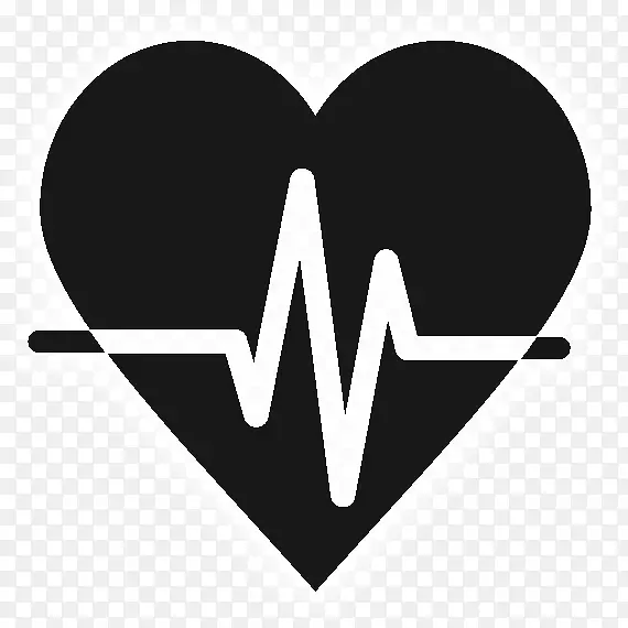 心率心电图脉冲计算机图标心脏