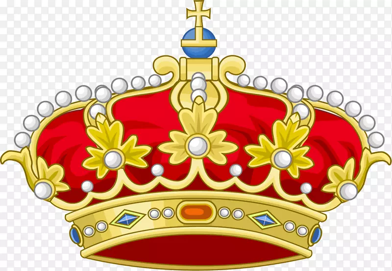 西班牙帕尔马公爵，波旁之家-帕尔马军徽-皇冠