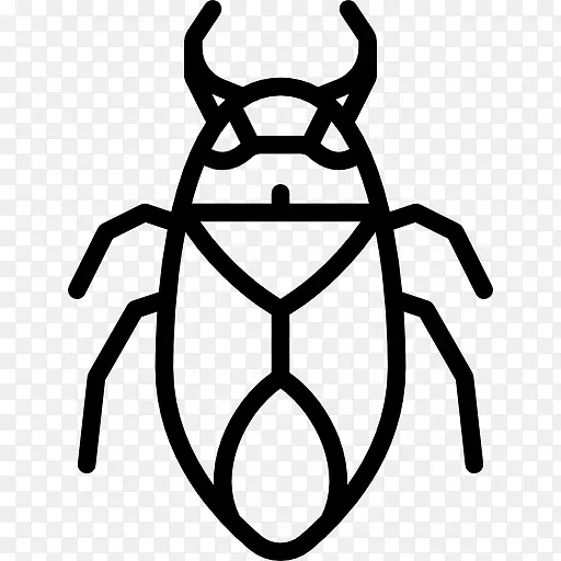 昆虫电脑图标剪辑艺术消毒昆虫病毒