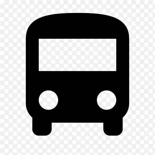 巴士站电脑图标设计校车-巴士