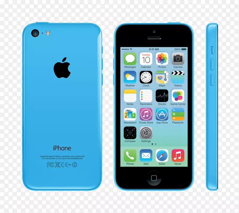 iphone 5s苹果蓝绿色电话-苹果