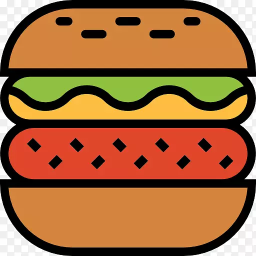 汉堡包，快餐，汽水，玉米卷，剪贴画-最好的汉堡食品，美味的食物