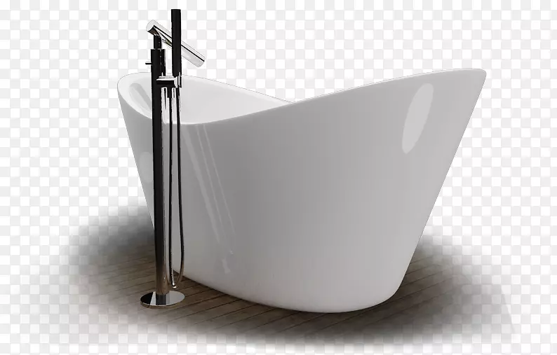 水龙头浴缸浴室-浴缸