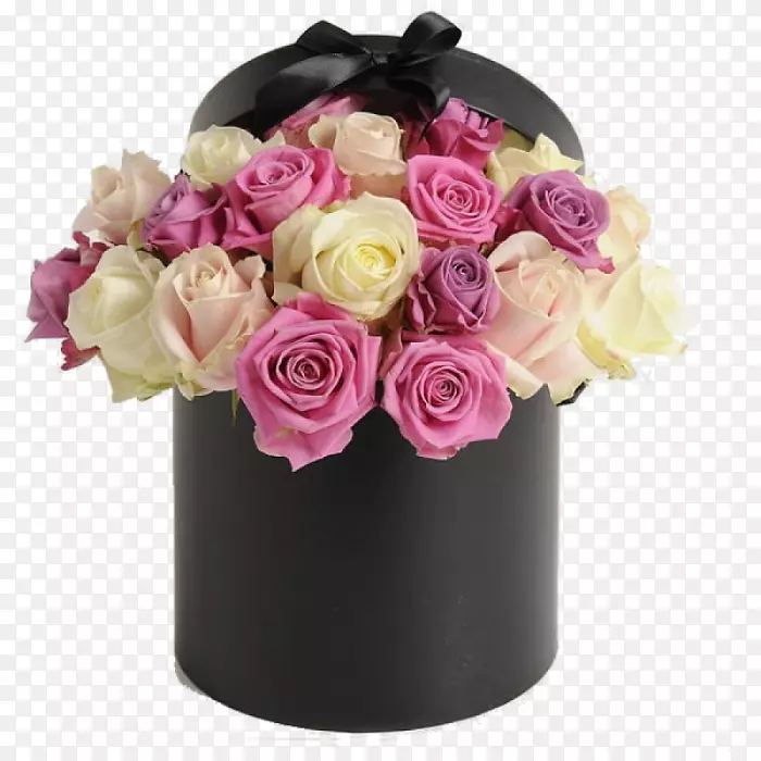 花束盒花园玫瑰地板-花