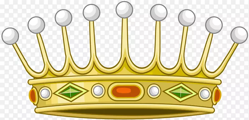 西班牙阿拉贡冠的臂章-皇冠