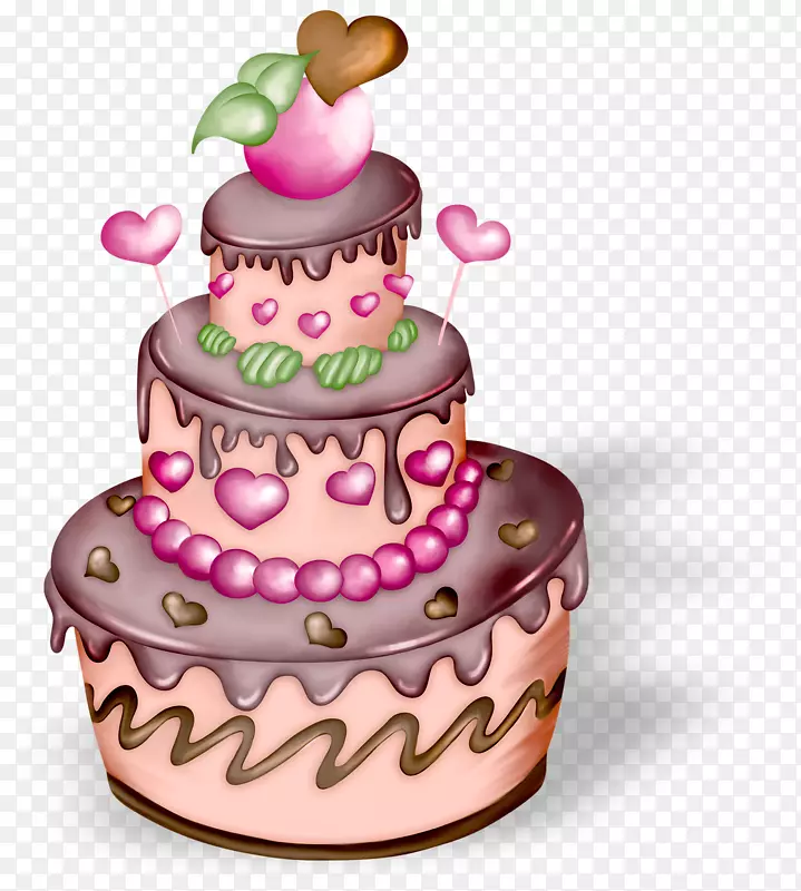 生日蛋糕纸杯蛋糕相框-蛋糕