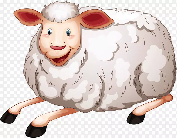 羊免版税剪贴画-绵羊
