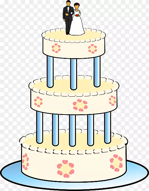 婚礼蛋糕层蛋糕装饰-婚礼蛋糕