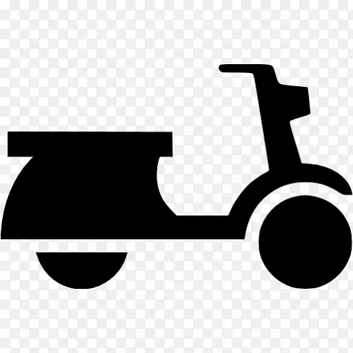 滑板车电脑图标摩托车Vespa-滑板车