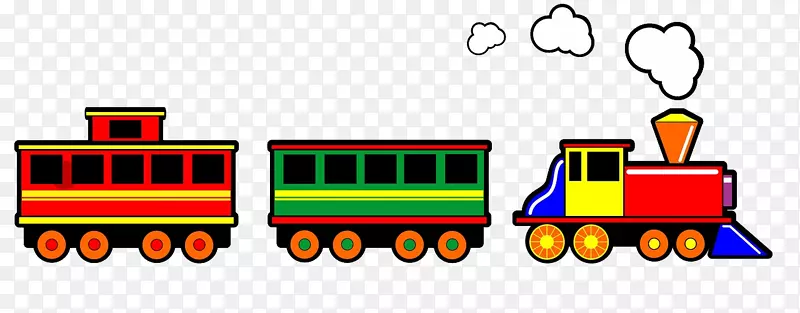 玩具火车和火车装置剪辑艺术火车