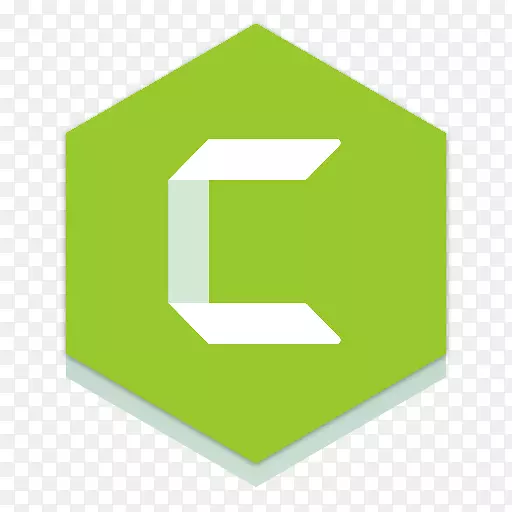 Camtasia徽标视频编辑软件服务