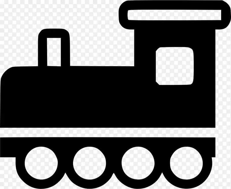 玩具火车和火车装置剪辑艺术设计