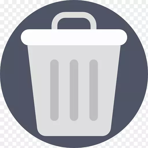 垃圾桶和废纸篮子计算机图标回收.容器