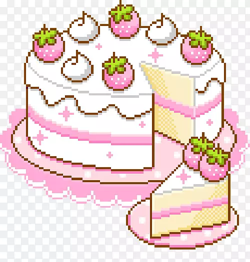 生日蛋糕草莓奶油蛋糕