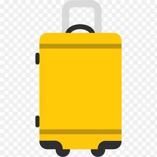 手提箱行李旅行度假电脑图标-手提箱