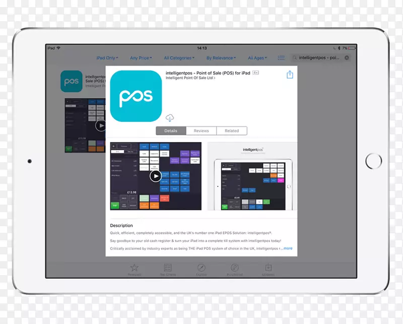 iPad kassensystem显示设备应用商店-ipad
