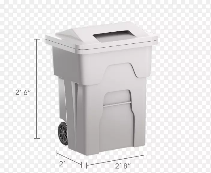 塑料垃圾桶，垃圾桶和废纸篮，容器.倒咖啡杯