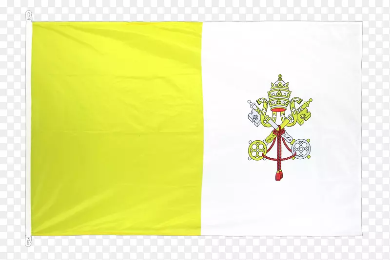 梵蒂冈旗黄色商标旗