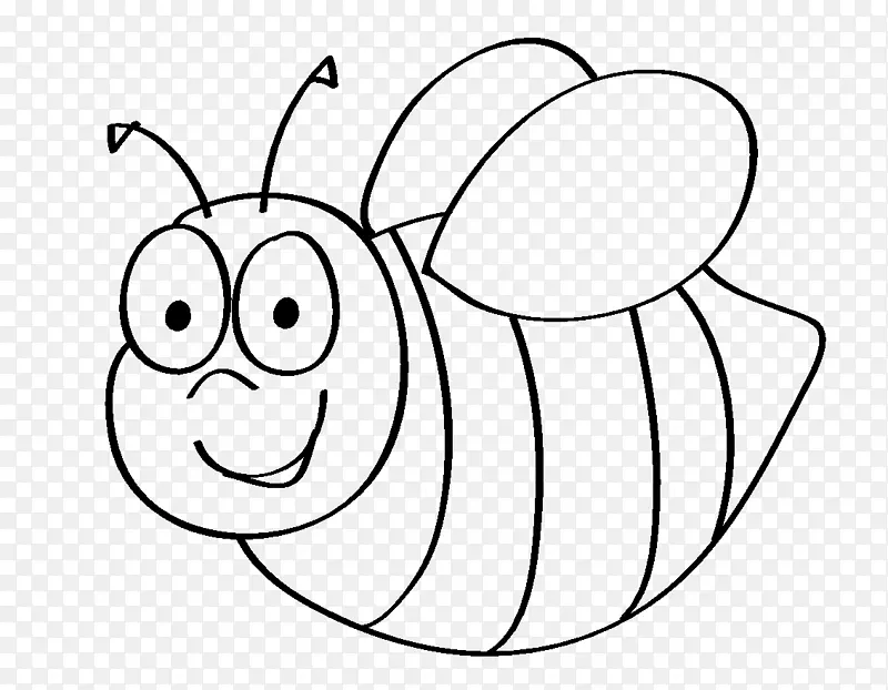 大黄蜂着色书儿童昆虫-淘宝童星模板