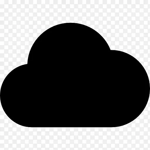 云计算，电脑图标，云存储，雨滴，乌云密布，满天云彩。