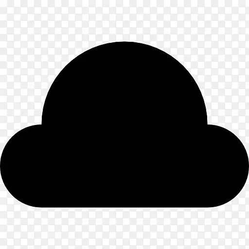 电脑图标nubes negras剪辑艺术墨水云彩充满了天空。