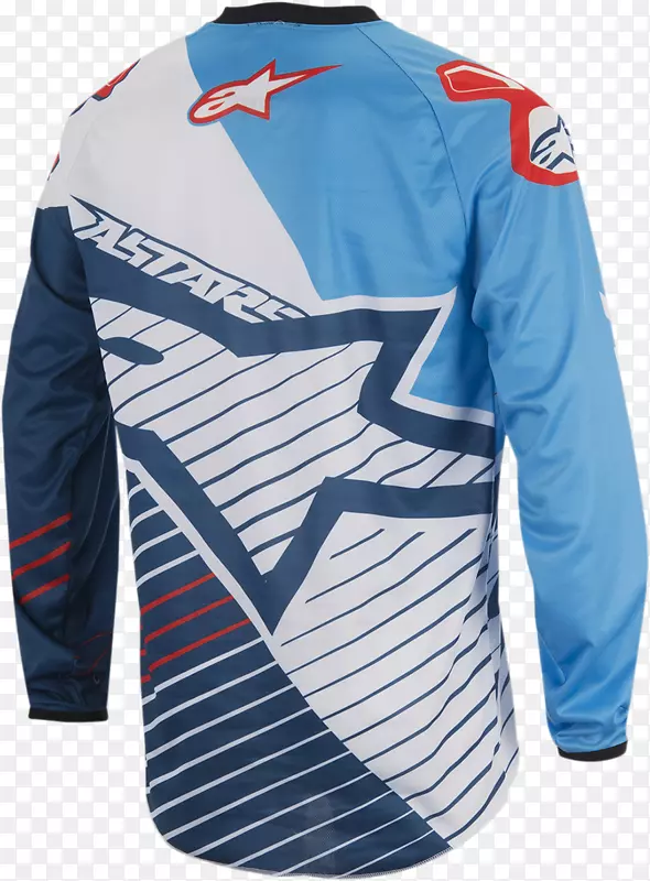 T-恤-Alpinestars运动衫摩托车摩托十字t恤