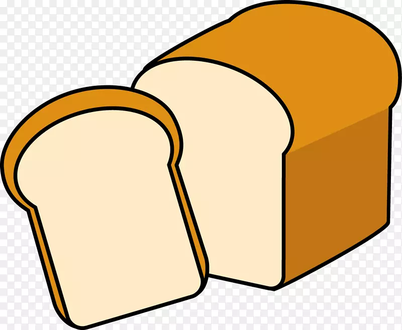 平底面包-阿梅内面包剪贴画