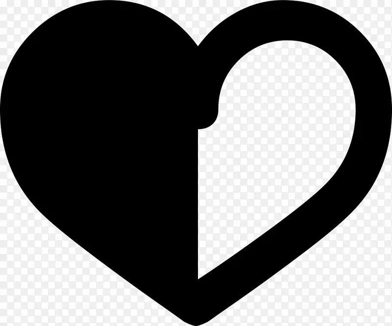 电脑图标心脏夹艺术-心脏