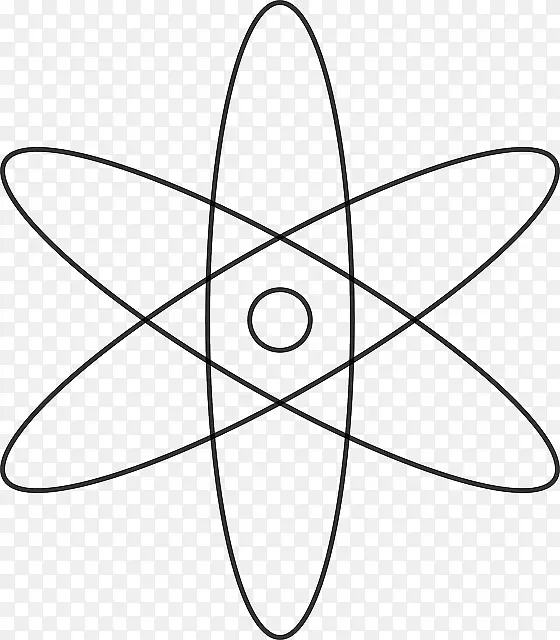 原子核玻尔模型卢瑟福模型原子轨道