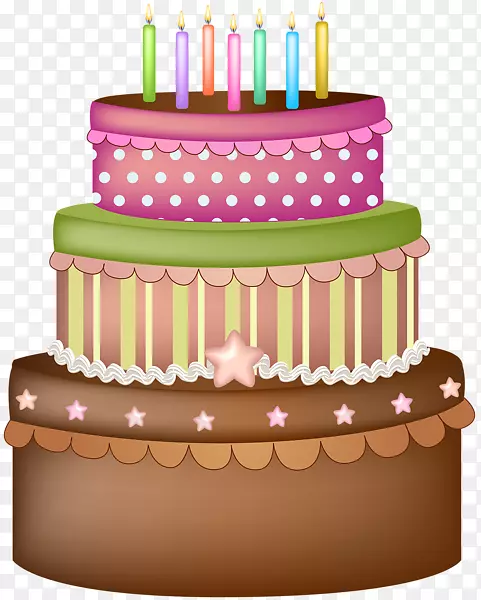生日蛋糕托巧克力蛋糕剪贴画-巧克力蛋糕