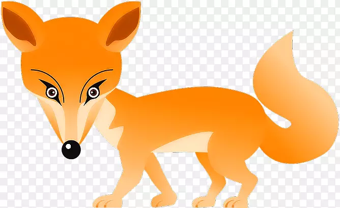 红狐剪贴画-狐狸