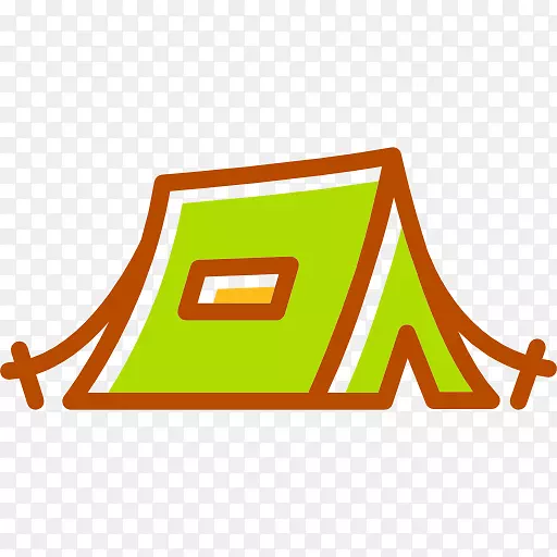 帐篷露营计算机图标营地-营地