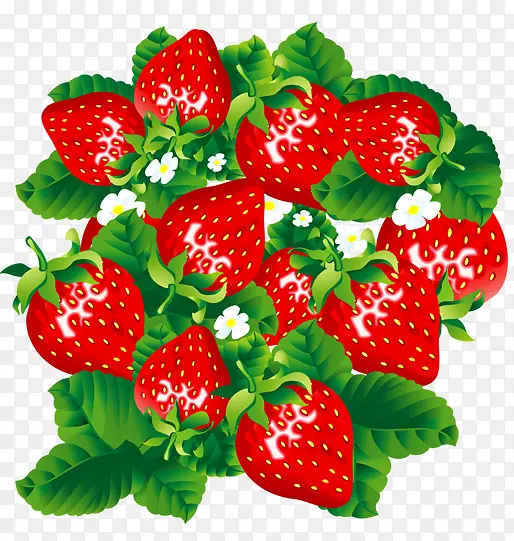 草莓剪贴画-草莓