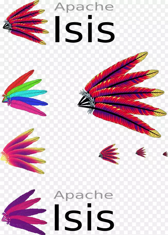 Apache ISIS apache软件基金会apache http server徽标字体