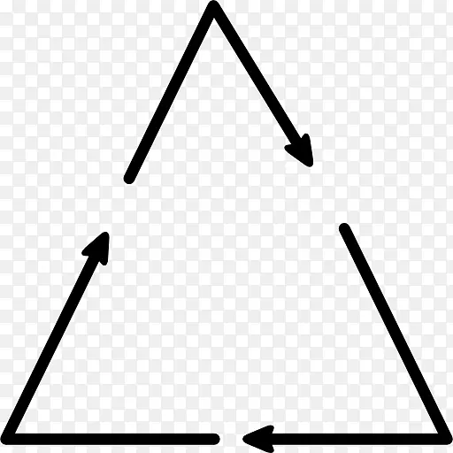电脑图标三角形箭头