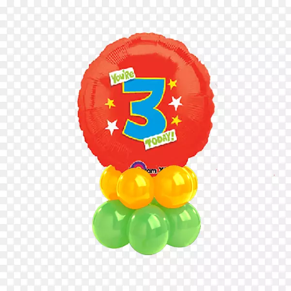Mylar气球生日派对礼物-气球