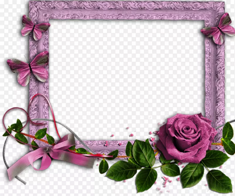 玫瑰画框桌面壁纸夹艺术.玫瑰