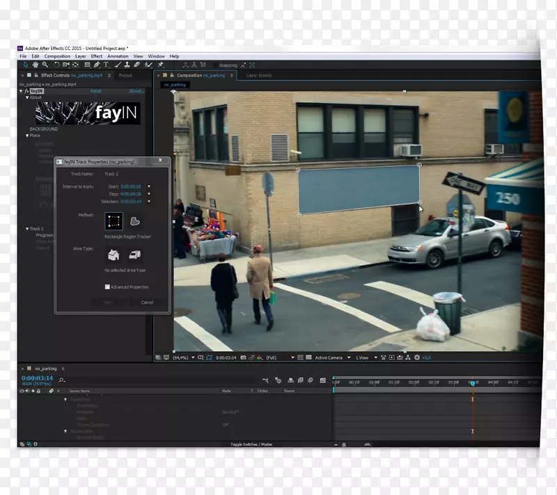 Adobe后效果匹配移动插件动画教程-透视投影