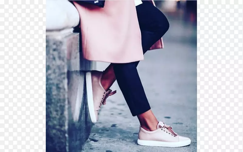 运动鞋时尚鞋休闲粉色连衣裙