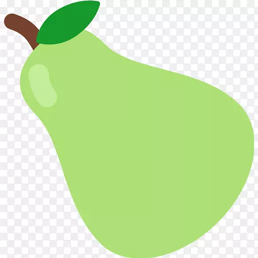 Emojipedia水果梨SMS-emoji